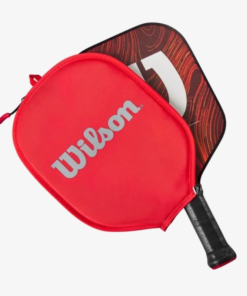 Vỏ Vợt Pickleball Wilson Gray/Red WR8905601001